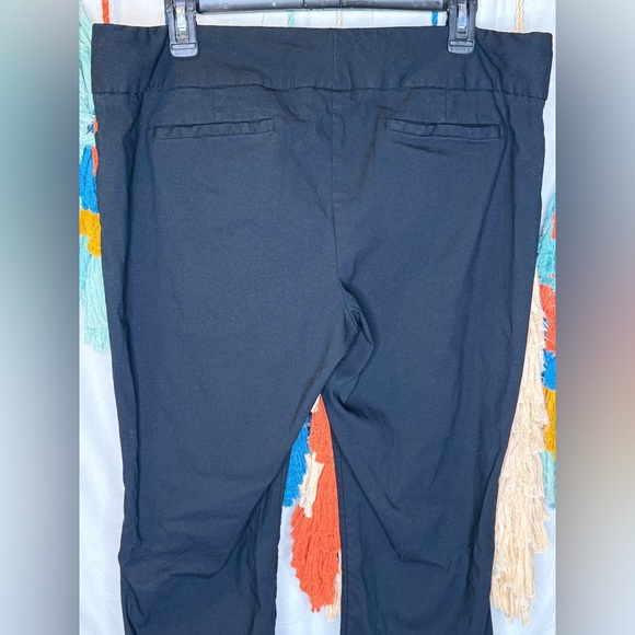 The Limited Black Exact Stretch Straight Leg Pants Womens Career Wear Size 14 - Picture 9 of 12